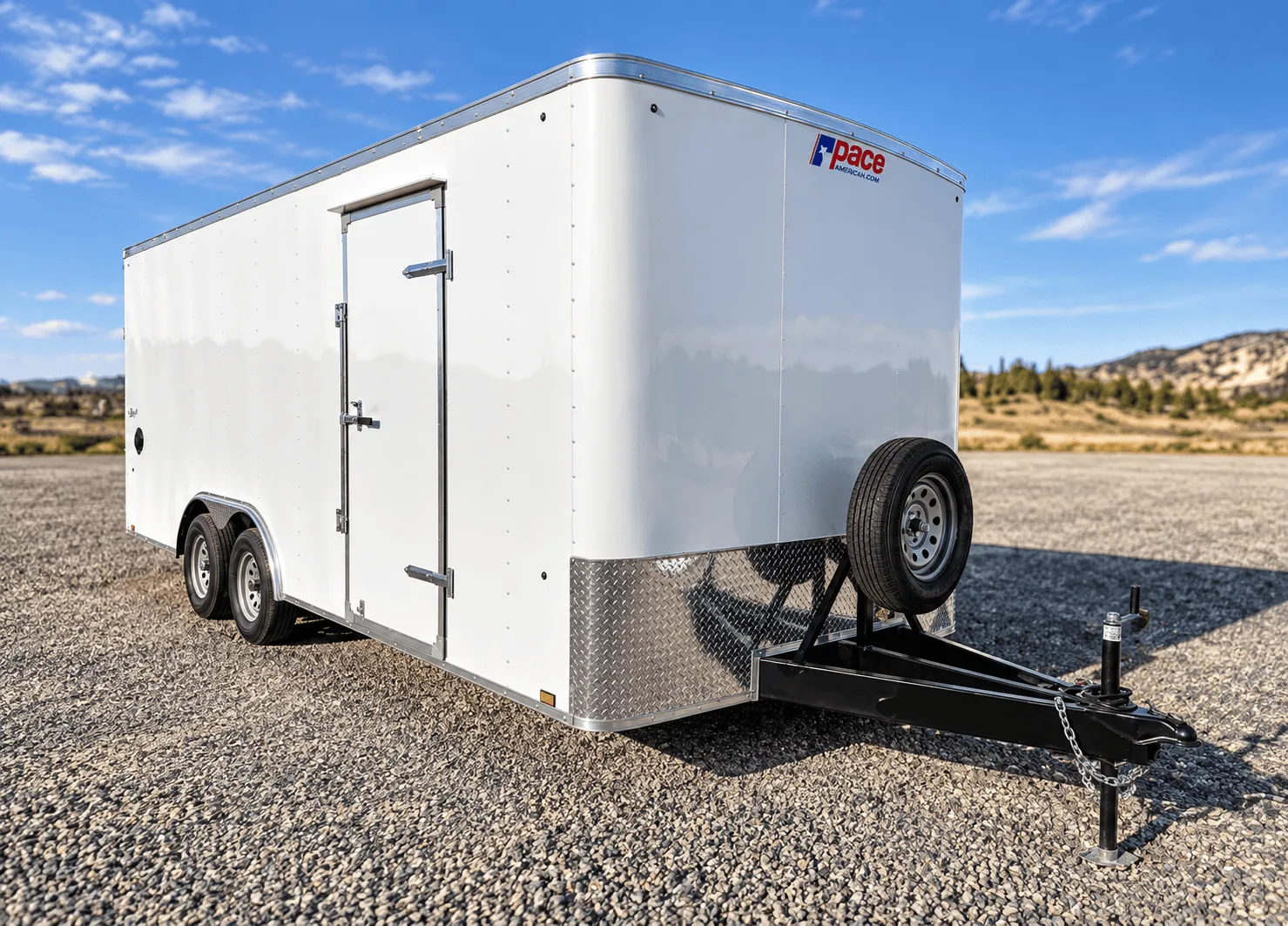 Enclosed Trailers for rent at Eastvale Trailers
